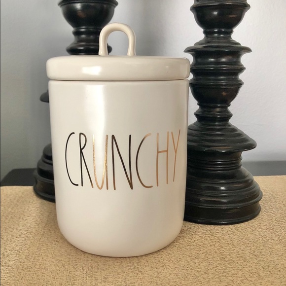 🆕Rae Dunn CRUNCHY Ceramic Canister - Picture 4 of 4